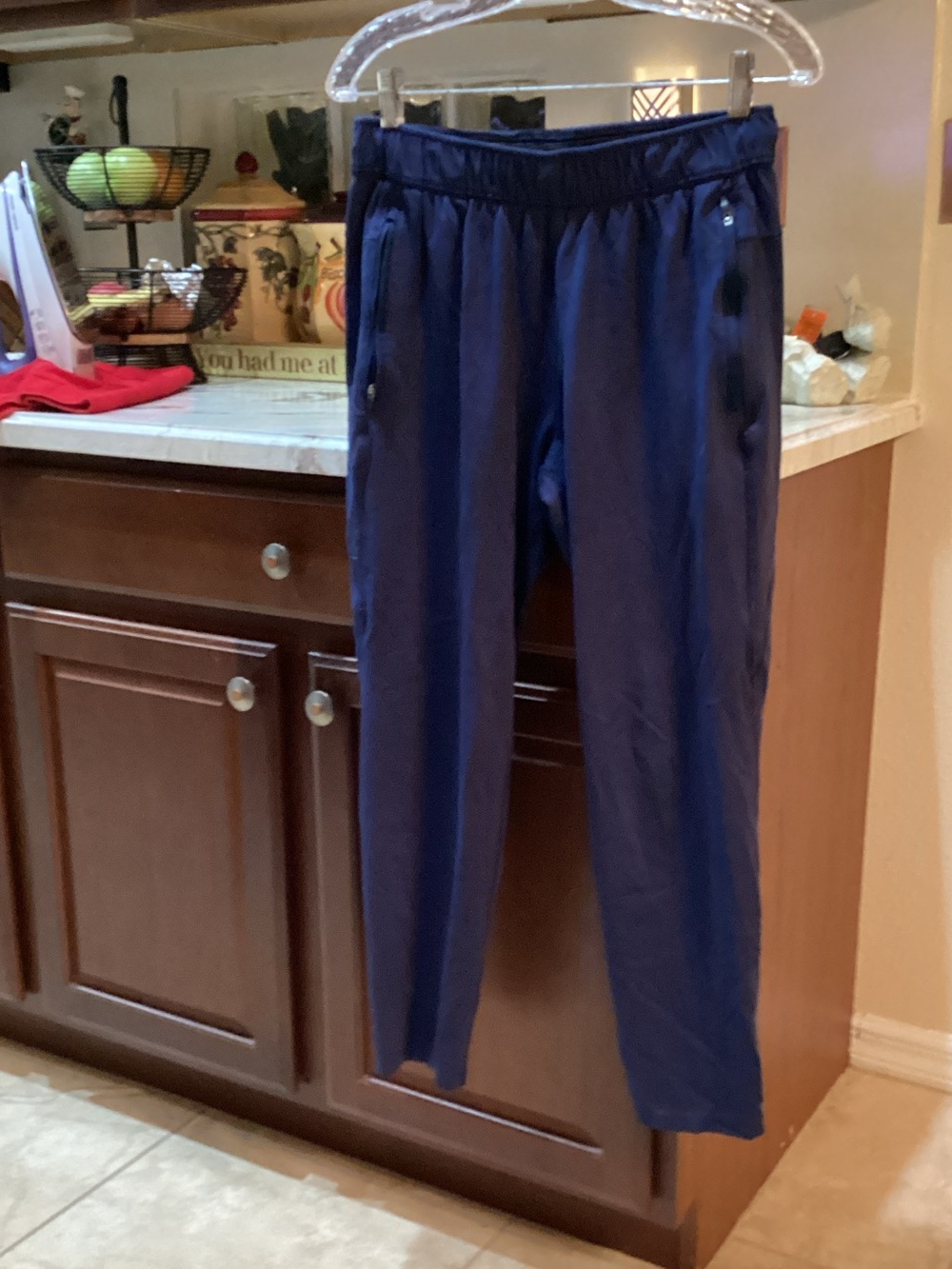 Russell Athletic Navy Blue Men's Jogger Pants